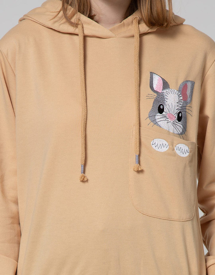 Nevada Sweatshirt Pocket Rabbit