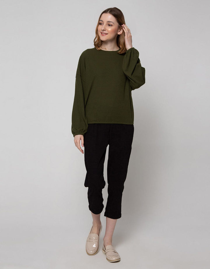 Nevada Sweatshirt Solid Rib