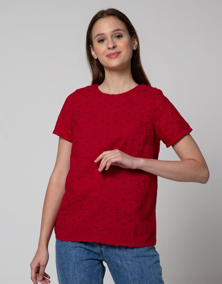 BLOUSE COTTON EYELET