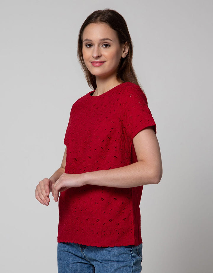 BLOUSE COTTON EYELET