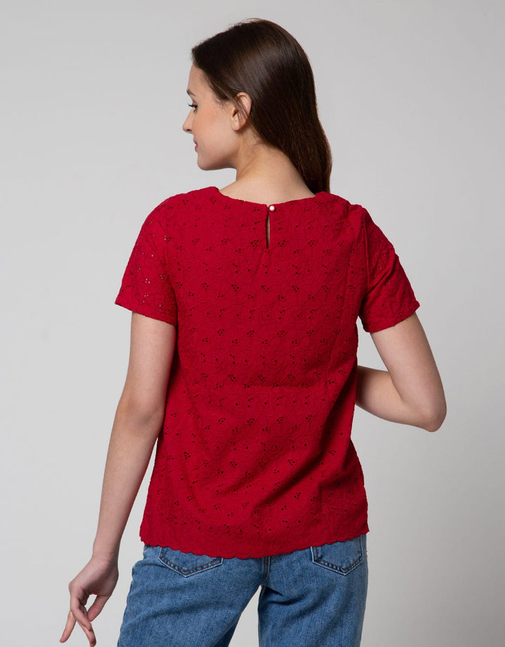 BLOUSE COTTON EYELET