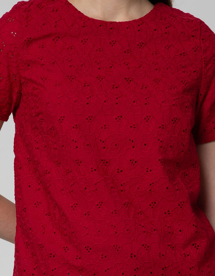 BLOUSE COTTON EYELET
