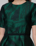 JACQUARD POLT DRESS