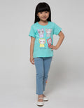 Little M Short Sleeve T-Shirt 2 Pack Cat