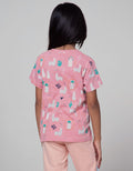 Little M Short Sleeve T-Shirt 2 Pack Llama