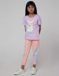 Little M Short Sleeve T-Shirt 2 Pack Llama