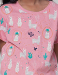 Little M Short Sleeve T-Shirt 2 Pack Llama