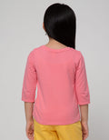 Little M Long Sleeve T-Shirt Cat Ekor Panjang Hati