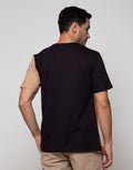 Details Short Sleeve T-Shirt 3 Colors Block