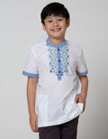 Cardinal Kids Boy Contrast Color Short Sleeve Koko
