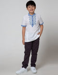 Cardinal Kids Boy Contrast Color Short Sleeve Koko