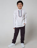 Cardinal Kids Boy Stitching Long Sleeve Koko
