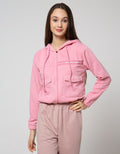 Nevada Jacket Crop And Flap Pocket