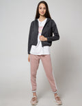 Nevada Jacket Crop And Side Pocket