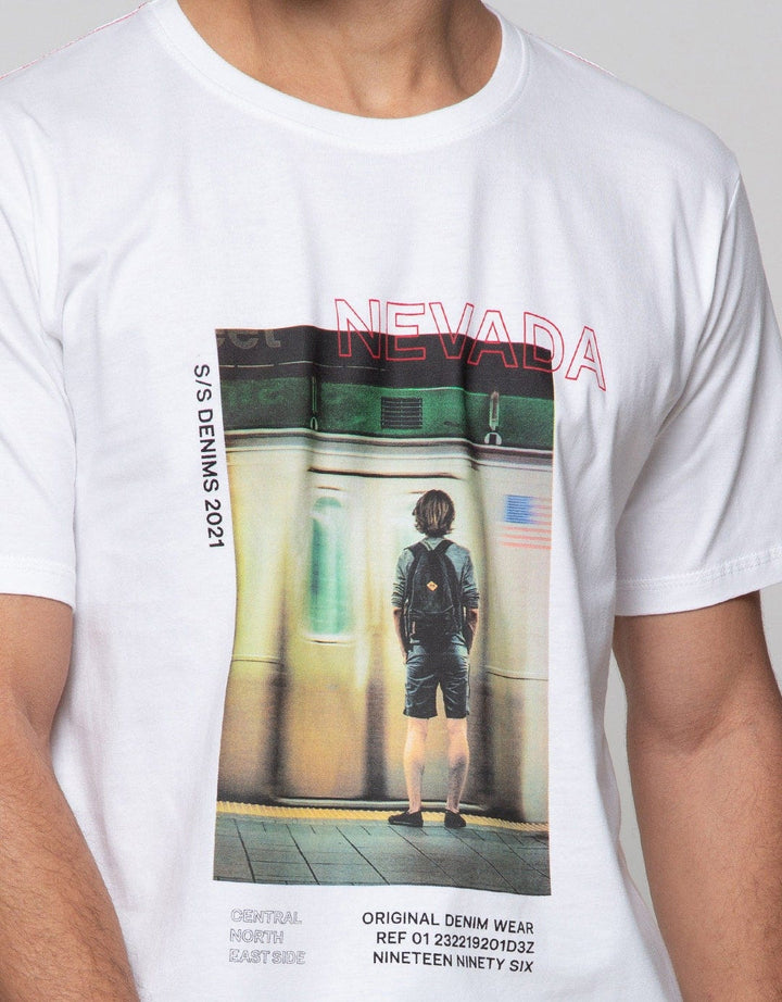 Nevada Short Sleeve T-Shirt PhotoPrint