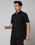 Johnwin Kemeja Short Sleeve Formal Print