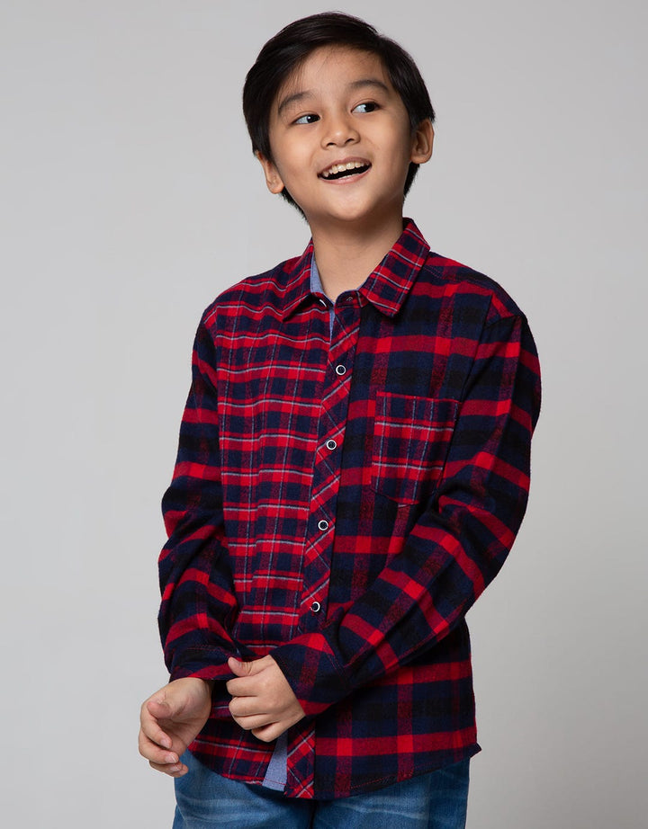 Nevada Long Sleeve Shirt Checked Shirt