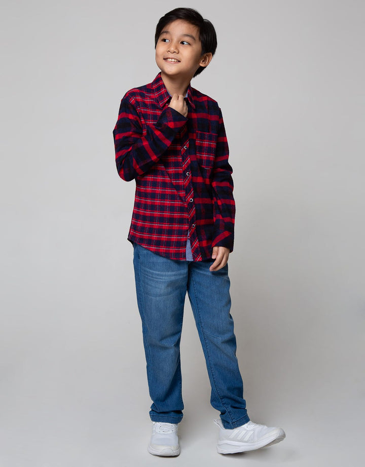 Nevada Long Sleeve Shirt Checked Shirt