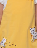 Little M Short Sleeve Midi Dress Dreoverall Tiger
