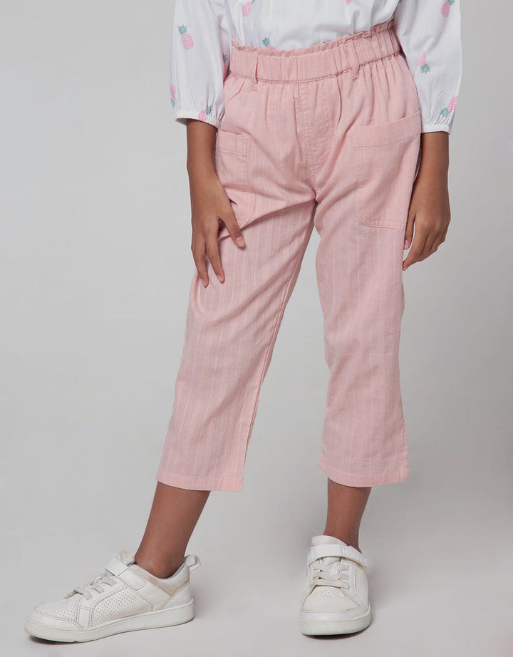 Little M Jogger Woven Dobby Papperbag Waist Kantong