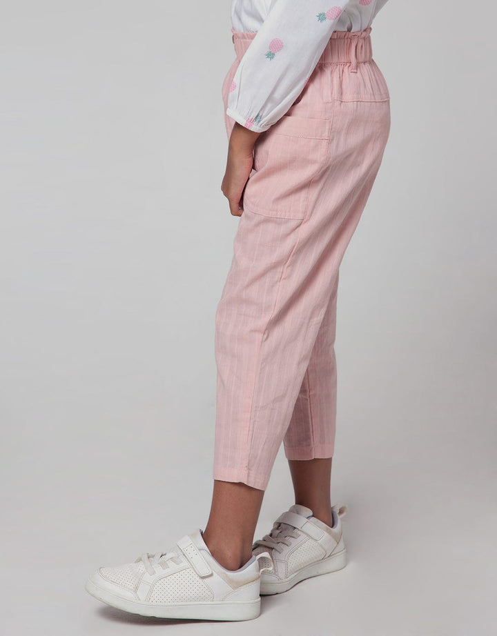 Little M Jogger Woven Dobby Papperbag Waist Kantong