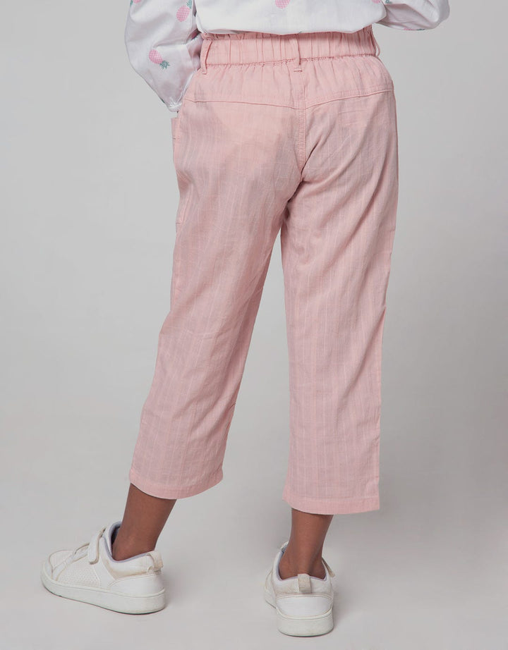 Little M Jogger Woven Dobby Papperbag Waist Kantong