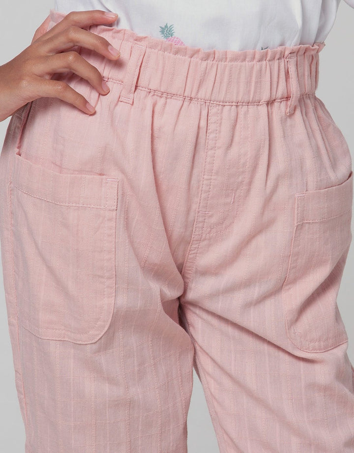 Little M Jogger Woven Dobby Papperbag Waist Kantong