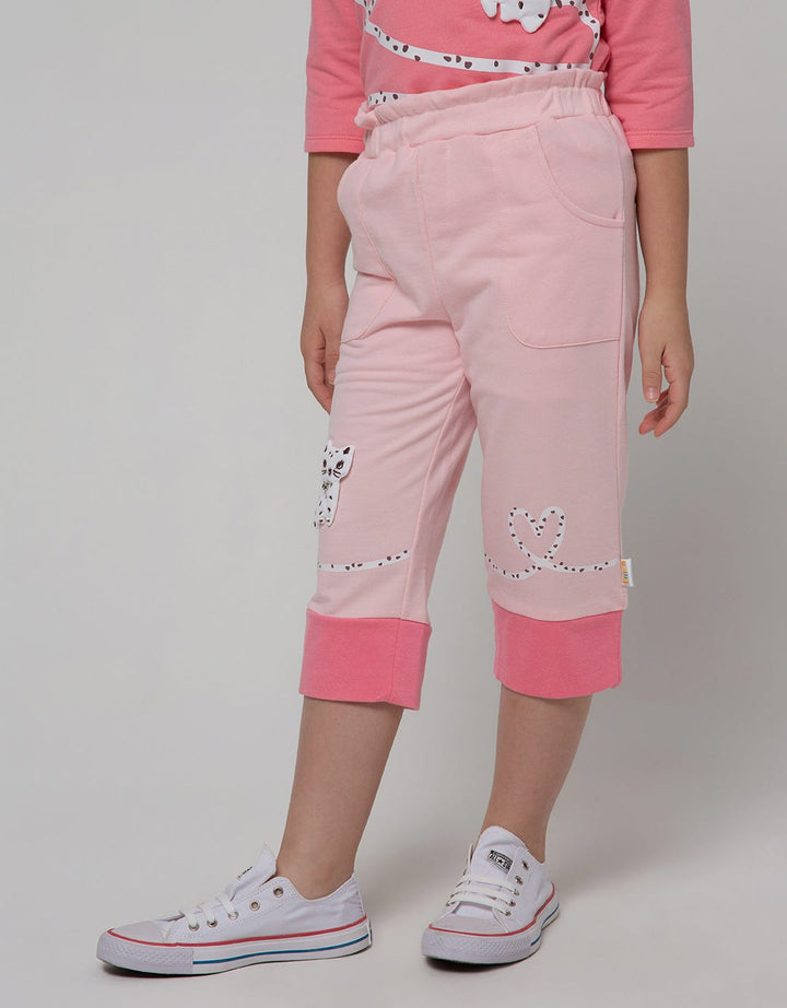 Little M Jogger Bawah Totol Aplikasi