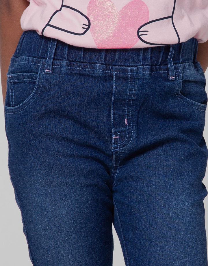 Little M Jegging Denim Bunny Bawah