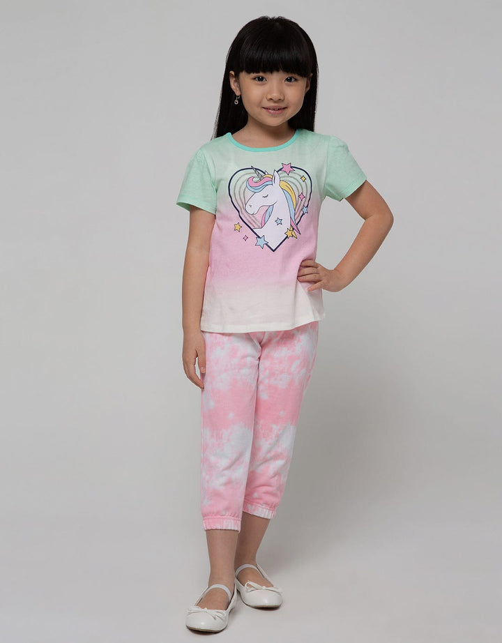 Little M Jogger Tie Dye Angel