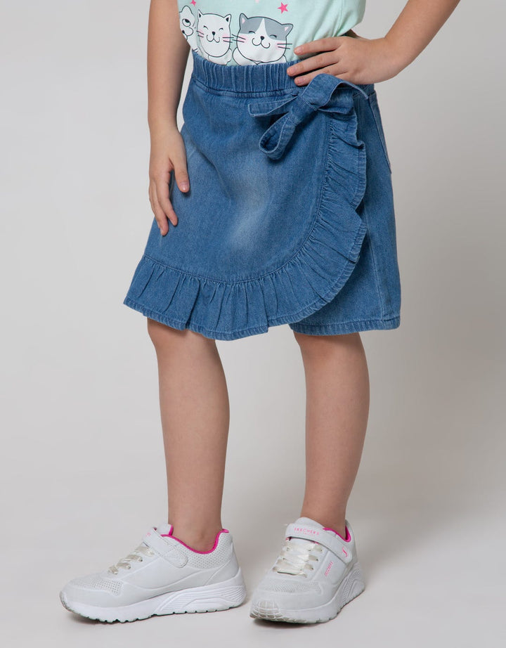 Little M Mini Skirt Skort Ruffle Pita