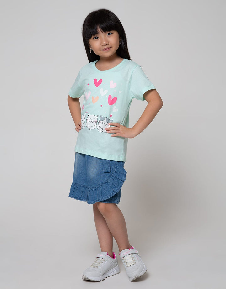 Little M Mini Skirt Skort Ruffle Pita