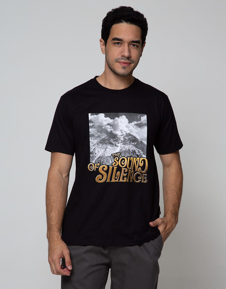 Nevada Short Sleeve T-Shirt Print Sound Silence