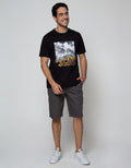 Nevada Short Sleeve T-Shirt Print Sound Silence