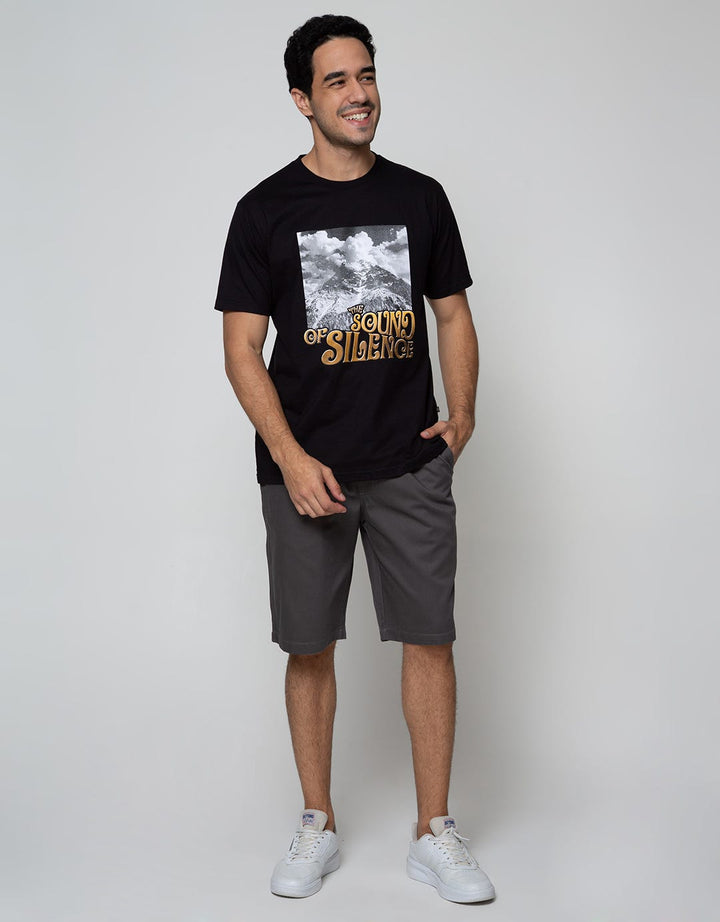 Nevada Short Sleeve T-Shirt Print Sound Silence