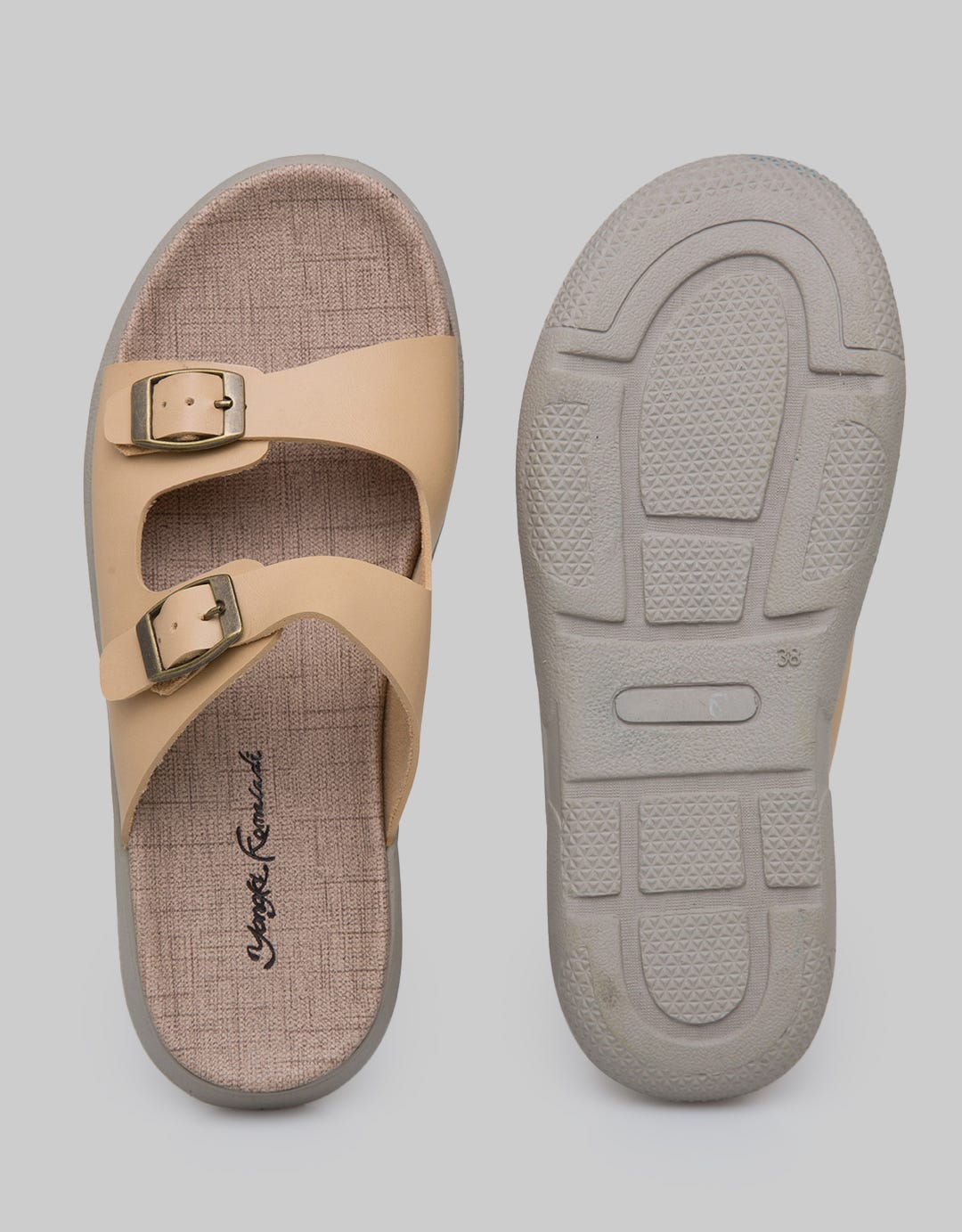 Yongki Komaladi Sandals Double Strap With Buckle