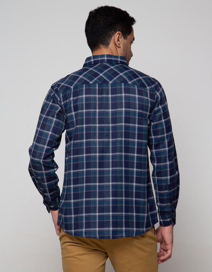 Nevada Long Sleeve Checked Shirt