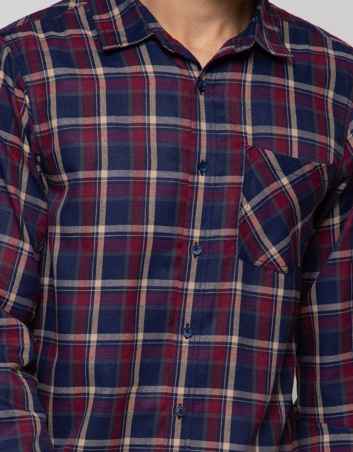 LS SHIRT CHECKED KMS