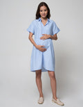 St. Yves Mom Midi Dress Stripe