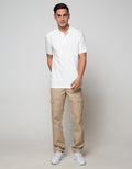 Nevada Short Sleeve Polo Shirt Basic With Print