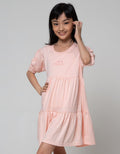 Nevada Long Sleeve Midi Dress 3/4 Daily Rok Susun