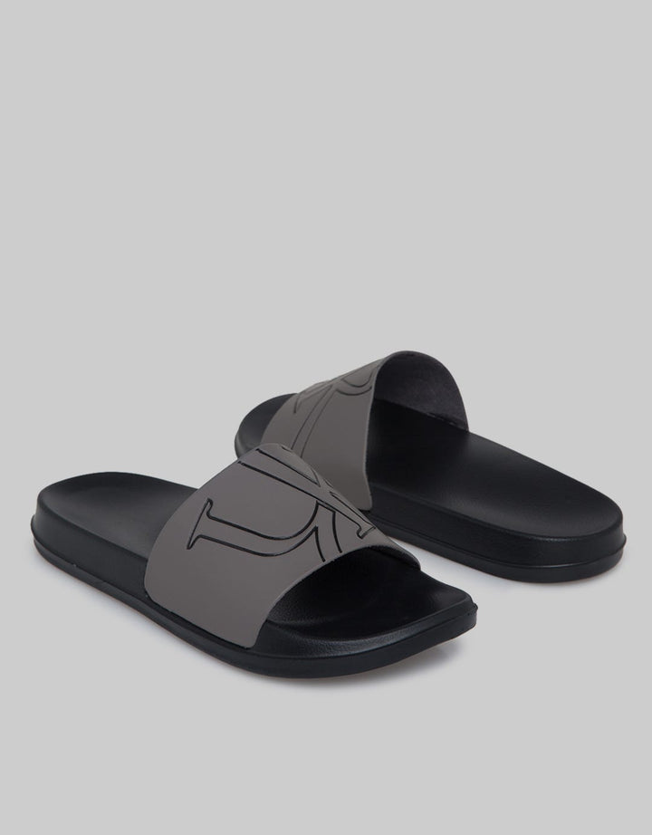 Yongki Komaladi Sandals Print Logo