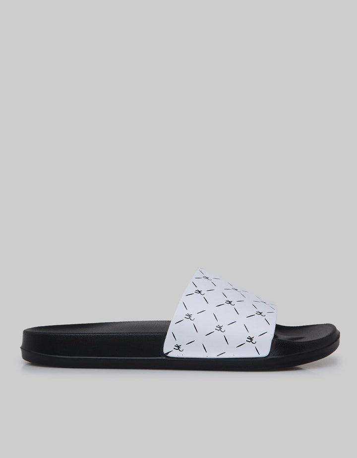 Yongki Komaladi Sandals Single Strap Motif