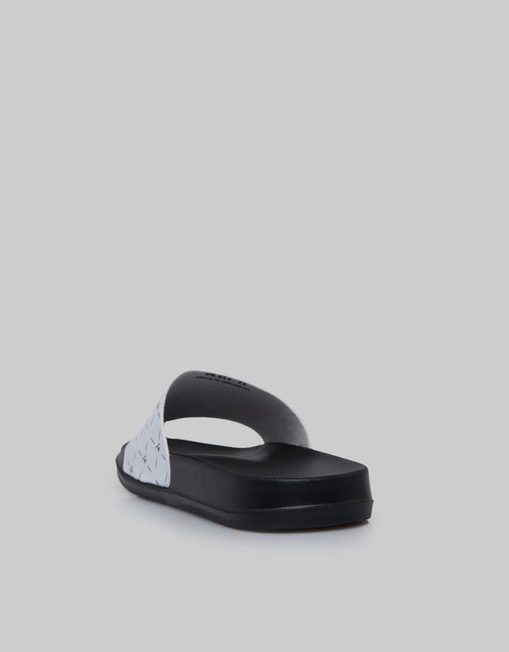 Yongki Komaladi Sandals Single Strap Motif