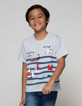 Little M Short Sleeve T-Shirt Multipack 3 Pack Nautical