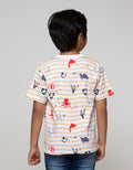 Little M Short Sleeve T-Shirt Multipack 3 Pack Nautical