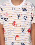 Little M Short Sleeve T-Shirt Multipack 3 Pack Nautical