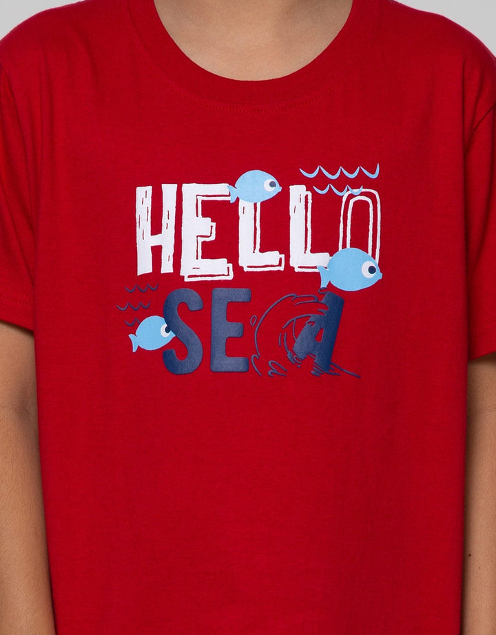 Little M Short Sleeve T-Shirt Multipack 3 Pack Nautical