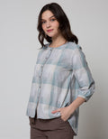 Triset Ladies Blouses Small Checked