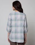 Triset Ladies Blouses Small Checked